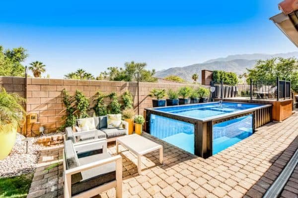 Buy shipping container swimming pool USA