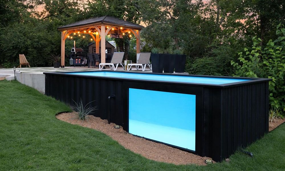 buy shipping container swimming pools in usa